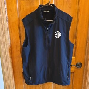 Men's Black Vest By Port Authority Size 2 XL/ SIG